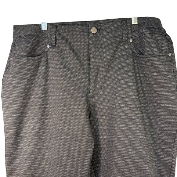 Simply Vera Vera Wang Bootcut Pants Size XXL Black & White Stretch Fabric - Picture 2 of 7